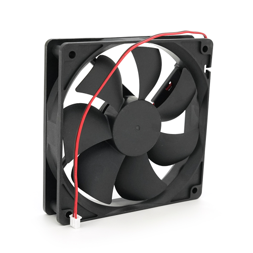 Кулер корпусний Merlion EZF 12025, 120x120x25mm, RPM 1100&amp;plusmn;10%, 12V / 0.3A, 2-pin, Black, OEM