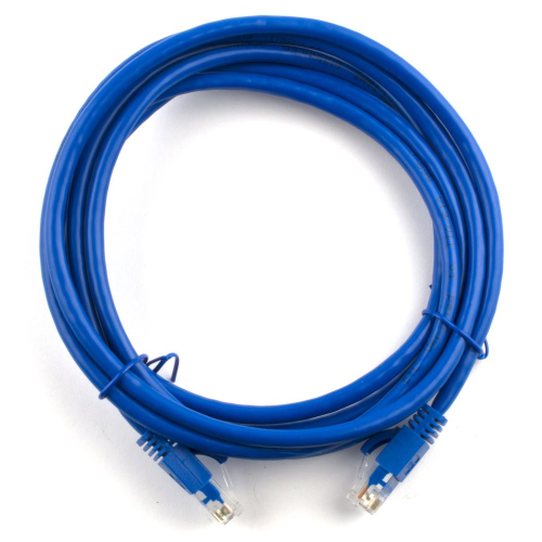 Патч-корд литий RITAR, CCA, UTP, RJ45, Cat.5e, 20m, синій