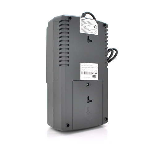 ДБЖ Merlion BUDA 800 (450W) LED, 180-270VAC, AVR 1st, 6 SCHUKO (3 * BatteryBackup + 3 * Surge), 1x12V5Ah, plastik Case Q4 (305x159x95) 2.9кг