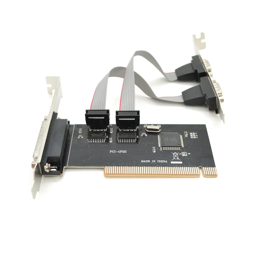 Контролер PCI-E=&amp;gt;2xRS232(9Pin)+LPT(25Pin), TX382A, BOX