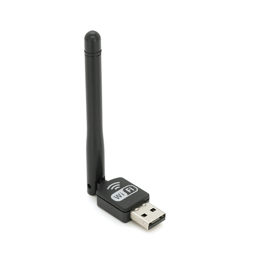 Бездротовий мережевий адаптер з антеною 10см Wi-Fi-USB LV-UW10 -2DB MTK7601, 802.11bgn, 150MB, 2.4 GHz, WIN7 / XP / Vista / 2K / MAC / LINUX