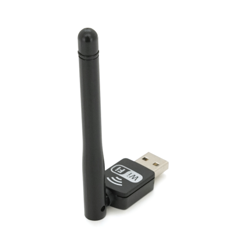 Бездротовий мережевий адаптер з антеною 10см Wi-Fi-USB LV-UW11 -2DB 7601, 802.11bgn, 150MB, 2.4 GHz, WIN7 / XP / Vista / 2K / MAC / LINUX, Blister Q