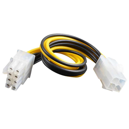 Кабель-перехідник для живлення процесора 4P-&amp;gt;8P