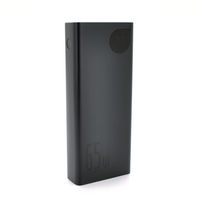 PowerBank Baseus Adaman Metal Digital Display QC 20000mAh 65W, Micro USB + Type-C, Q20