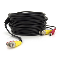 Кабель для камер відеоспостереження Ritar BNC + DC 20m до 5МР AHD / CVI / TVI / CVBS чорний