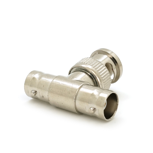 Роз&apos;єм BNC-М -2х BNC-F(T-подібний)