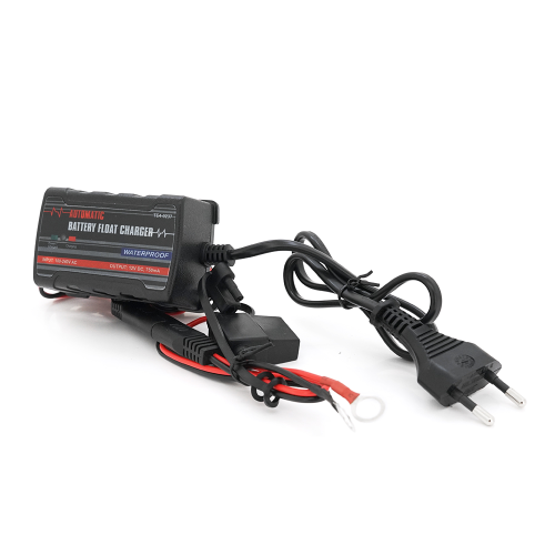 Автоматичний ЗП для акумулятора 6V / 12V, Merlion TE4-023, 100-240V, 0,75A, клемми (AGM / GEL / Lead)