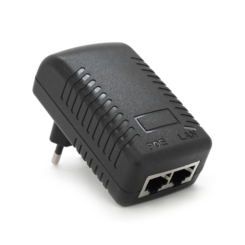 POE інжектор RITAR RT-PIN-12 / 24EU, 12V 2A (24Вт) з портами Ethernet 10 / 100 Мбіт / с, EU PLUG