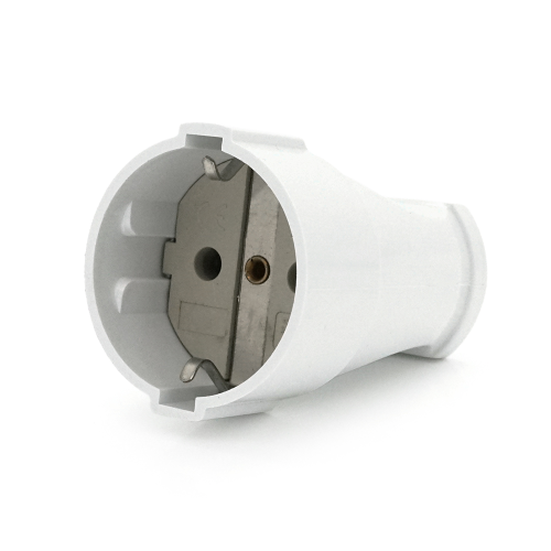 Штепсельний роз&apos;єм з заземленням 16A 250V A102, White, Q15