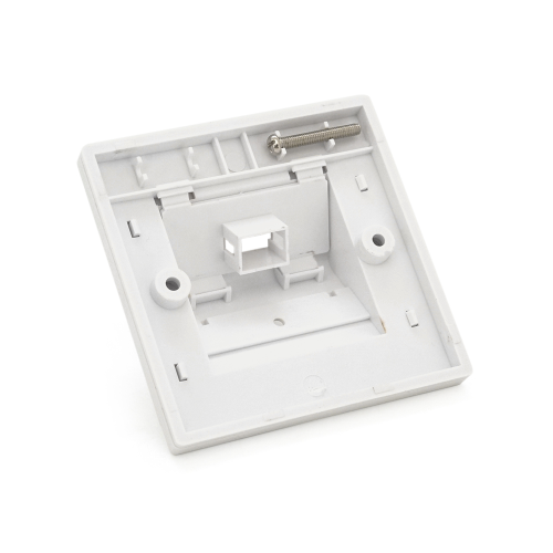 Розетка оптична накладна для адаптера SC / UPC з одним портом 86 х 86 мм