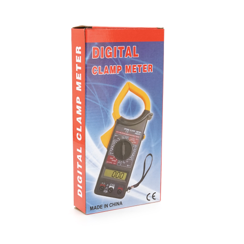 Мультиметр-кліщі DT-266. Вимірювання: V, A, &amp;Omega;. Функції: продзвонювання, утримання даних (HOLD), захист від навантаження. Габарити: 230 70 37 мм. Вага: 250 г