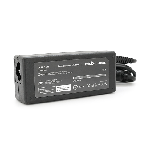 БЖ для ноутбука 220V 19.5V 3.34A DELL (4.5x3.0) MERLION (01775)