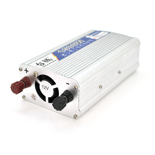 Інвертор напруги Voltronic, 1500ВА(600Вт), 12 / 220V з апроксимованою синусоїдою, 1 універсальна розетка, клеми + крокодили