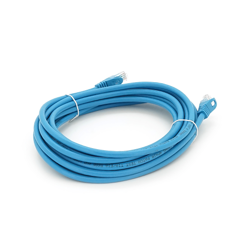 Патч-корд литий RITAR, UTP, RJ45, Cat.6, 5m, синій, Cu (мідь) Q150