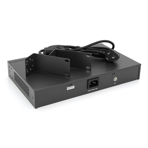 Комутатор POE Mercury SG116PS 14 портів POE 100Мбит + 2 порт Ethernet (UP-Link) 100 Мбіт, БП вбудований, кріплення в стійку, BOX (294 * 180 * 44)