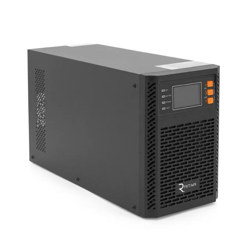 ДЖБ з правильною синусоїдою Ritar PT-3KL-LCD, 3000VA (2700Вт), 96В, Струм макс. 5A, під зовнішній АКБ (405*190*325)