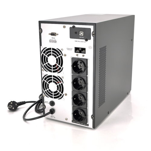 ДЖБ з правильною синусоїдою Ritar PT-2KL-LCD, 2000VA (1800Вт), 72В, Струм макс. 5A, під зовнішній АКБ (405*190*326)