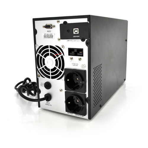 ДЖБ з правильною синусоїдою Ritar PT-1KL-LCD, 1000VA (900Вт), 36В, Струм макс. 5A, під зовнішній АКБ (355*145*226)