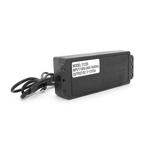 Адаптер живлення NZX-31250 з регулюванням 3-12V 5A, штекер 5,5 * 2,5, LED - індикація