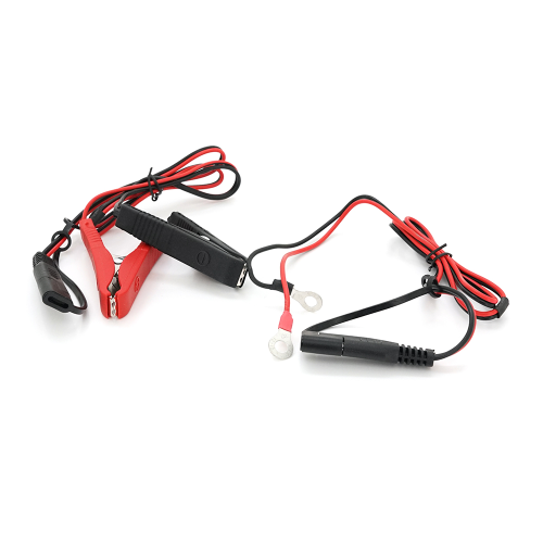 Автоматичне ЗУ для акумулятора Foxsur FBC061200840 6 / 12V,100-240V,4A, LCD, клемми (AGM / GEL / Lead)