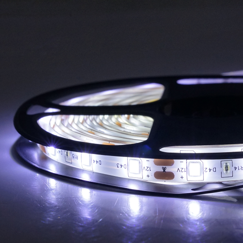 Лента Світлодіодна в силіконі 3528, (60 світлодіодів) 5 метрів котушка White
