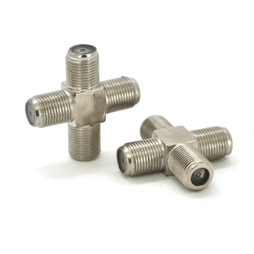 Перехідник 4F-F гнізда (хрест) Q100