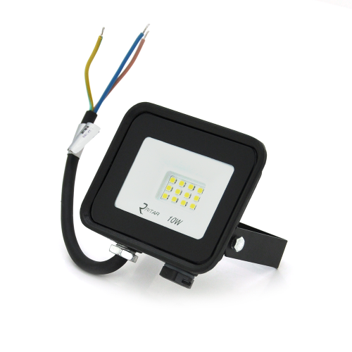 Прожектор SLIM LED RITAR RT-FLOOD10A, 10W, 12xSMD2835, IP65, 1000Lm, 6500K (100%), PF&gt;0.9 Ra&gt;70, 80*90*25mm