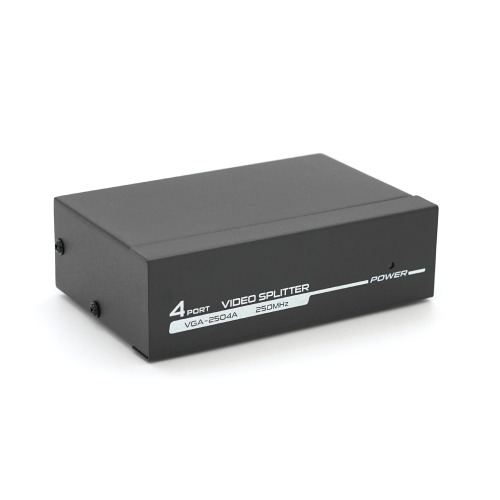 Активний спліттер VGA сигналу KV-FJ2504S 150MHz 4 Port, DC5V / 2A