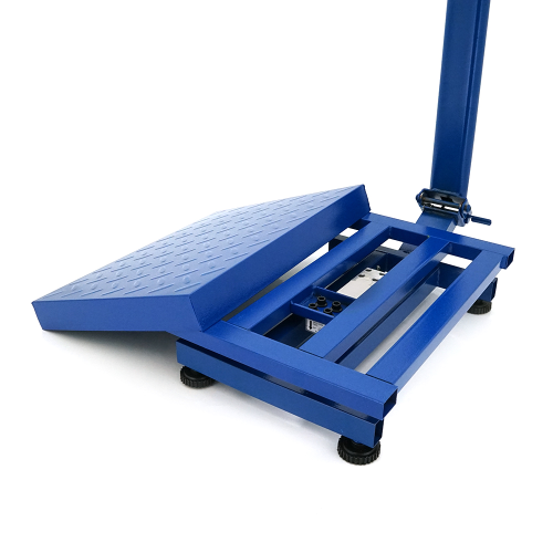 Ваги торговельні електронні (150кг) зі стійкою, платформа 300*400мм