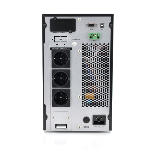 ДБЖ з правильною синусоїдою Ritar PT-3KS-LCD, 3000VA (2700Вт), 72В, Внутрішня батарея 72 V 12V 7.5 Ah х 6шт (402*190*325)