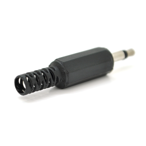 Роз&apos;єм 3,5 моно під кабель під паяння (пластмаса), Q250