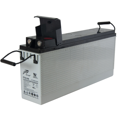Акумуляторна батарея GEL RITAR FT12-105G, Gray Case, 12V 105.0Ah ( 508 х 111 х 236 ) Q1 / 24