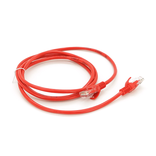 Патч-корд литий RITAR, UTP, RJ45, Cat.5e, 15m, червоний, Cu (мідь)