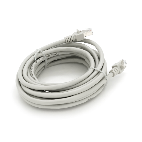 Кабель патчкорд 5.0m CAT5 RITAR Cu Grey