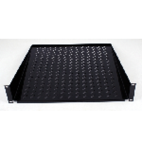 Полиця консольна 19&quot; 2U 450мм, чорна