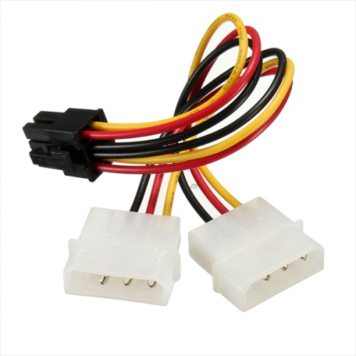 Кабель-перехідник для живлення відеокарти 4+4P--&amp;gt;6P, OEM Q50