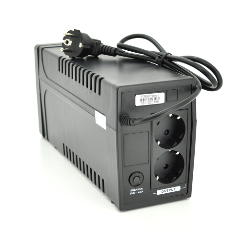 ДБЖ Ritar RTP600 (360W) Proxima-L, LED, AVR, 2st, 2xSCHUKO socket, 1x12V7Ah, plastik Case. NEW!