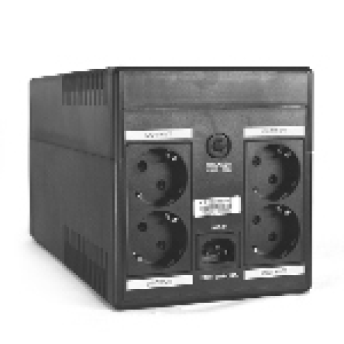 ДБЖ Ritar RTP1000 (600W) Proxima-L, LED, AVR, 3st, 4xSCHUKO socket, 2x12V7Ah, plastik Case ( 460 x 225 x 245 ) Q2