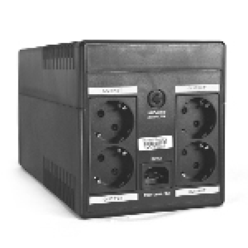 ДБЖ Ritar RTP1500 (900W) Proxima-L, LED, AVR, 3st, 4xSCHUKO socket, 2x12V9Ah, plastik Case ( 340 x 140 x 170 ) Q2