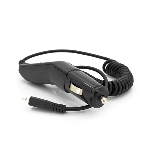 АЗУ Noname 12V-USB micro, 5-5.5V, 0,5A, Black, Box