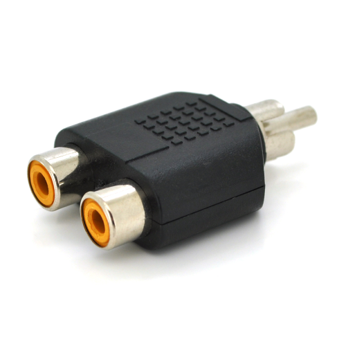 Спліттер RCA (тато) / 2 RCA (мама), Q100