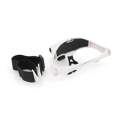 Лупа-окуляри бінокулярна NO.9892B2 c Led підсвічуванням та 5 змінними лінзами, 1,0Х1,5Х2,0Х2,5Х3,5, Вох