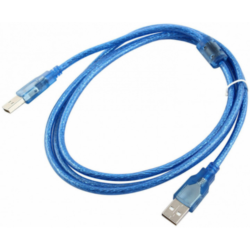 Кабель USB 2.0 RITAR AM / AM, 3.0m, прозорий синій