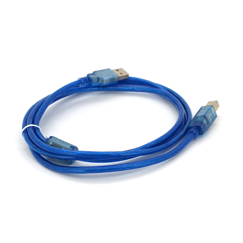 Кабель USB 2.0 AM/BM 1.5m 1 ферит RITAR Blue