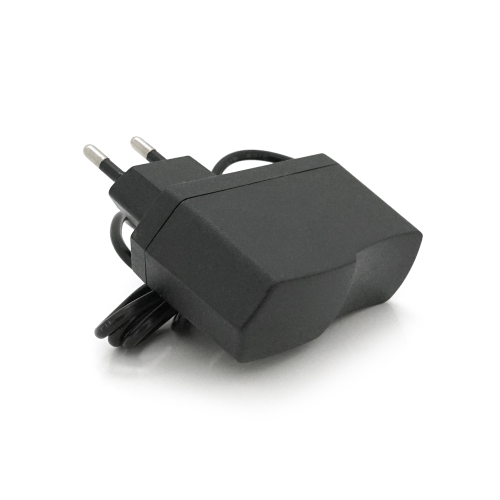 Зарядний пристрій Merlion 220V-mini USB, 5V 1A Black, Box