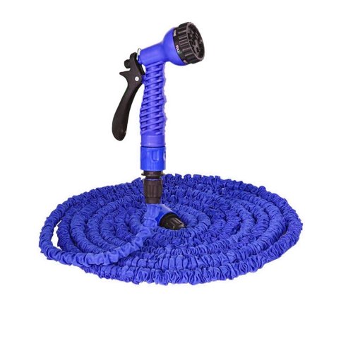 Шланг Садовий 5-15м / 50ft + розпилювач, насадка на кран, Blue / Green, Box