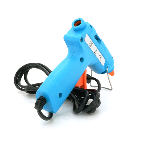 Клейовий пістолет з живленням від 220V ZD-5A, клей діаметром-7мм, 20W, Red / Gray, Blister