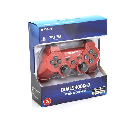 Бездротовий геймпад для PS3 SONY Wireless DUALSHOCK 3 (Red), 3.7V, 500mAh