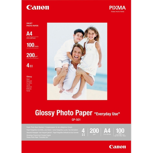 Фотобумага Canon (GP-501) Photo Paper Glossy глянцевая 170г/м2 А4 100л (0775B001)