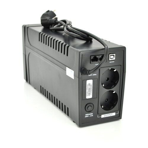 ДБЖ Ritar RTP600L-U (360W) Proxima-L, LED, AVR, 2st, USB, 2xSCHUKO socket, 1x12V7Ah, plastik Case ( 340 x 140 X 205) Q4